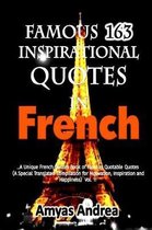 Famous 162 Inspirational Quotes in French