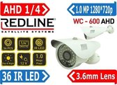Redline WC-600 AHD Camera - Bewakingscamera - Beveilgingscamera