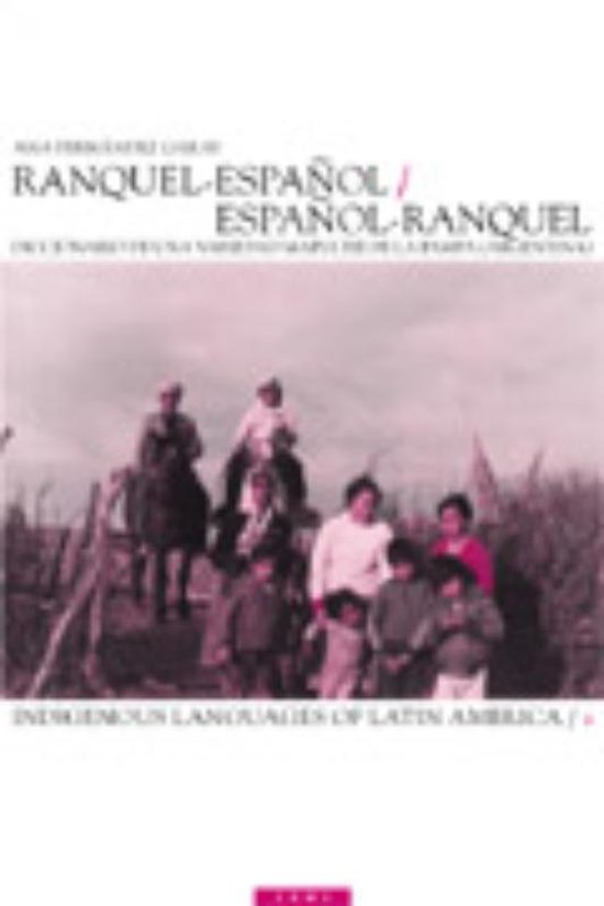 Cover van het boek 'Ranquel - Espanol = Espanol - Ranquel / druk 1'