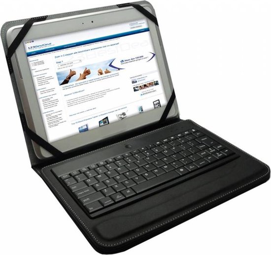 Darmen waterval Tegenhanger Bluetooth Keyboard Case, Toetsenbord Deluxe voor Odys Visio, zwart , merk  i12Cover | bol.com
