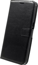 Wallet bookcase flip hoesje voor Samsung Galaxy S5 Neo - Zwart