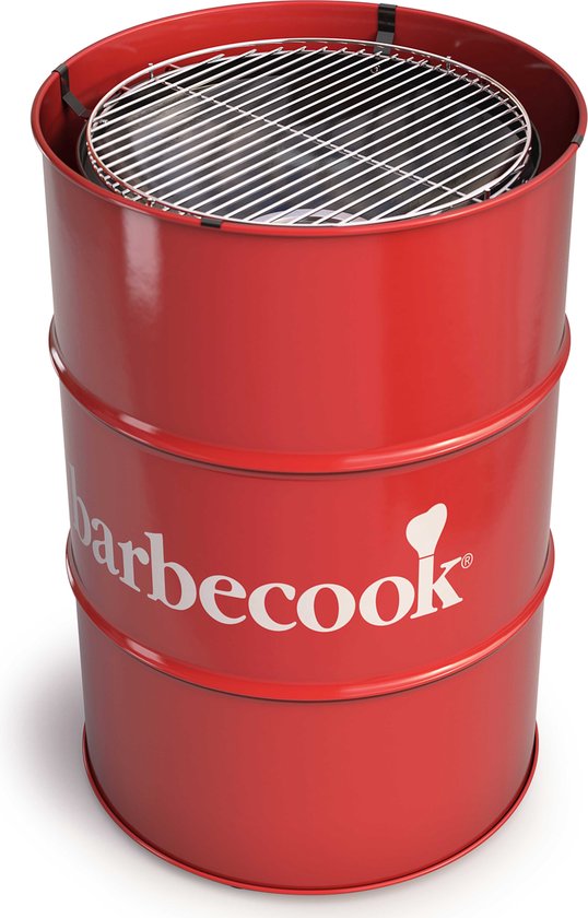 Barbecook Edson Houtskoolbarbecue - Rood - Barbecook