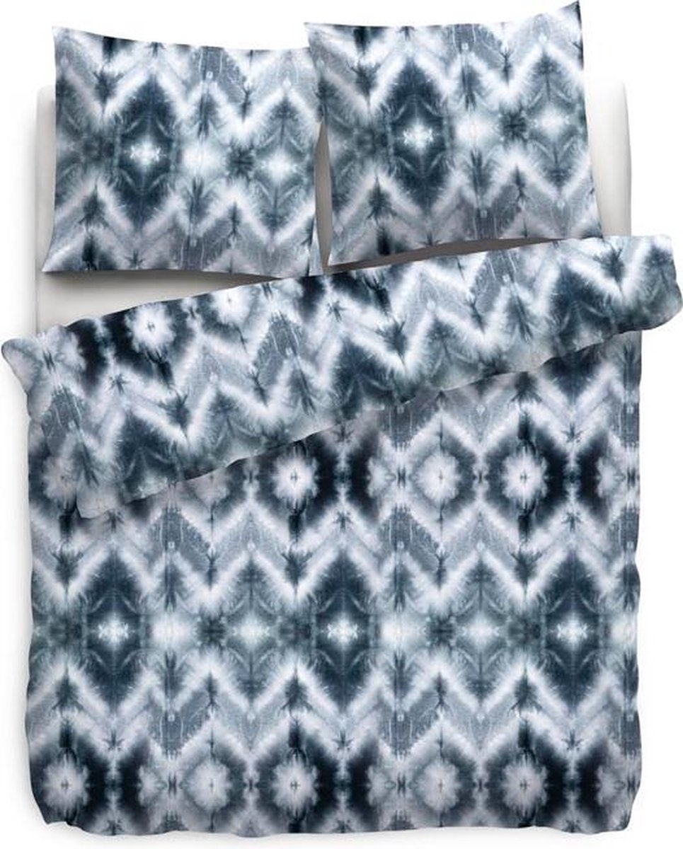 Heckett & Lane Tholson Dekbedovertrek - Lits-jumeaux - 240x200/220 cm - Blauw