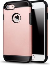 Xssive Hard Back Tough Cover voor Apple iPhone 7 / iPhone 8 / iPhone SE (2020) - Anti Shock - Brons