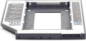 Montageframe voor 2,5'' HDD of SSD in een 5.25' SATA slim bay, 12 mm