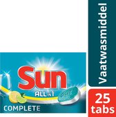 Sun All-in-1 Vaatwastabletten Citroen - 25 stuks - Afwasmiddel