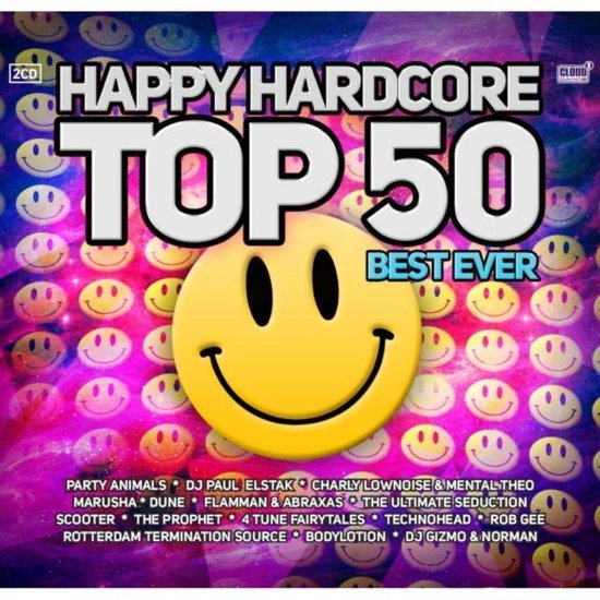 Happy Hardcore Top 50 - Best Ever (CD) - various artists