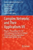 Studies in Computational Intelligence- Complex Networks and Their Applications VII