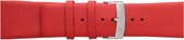 Morellato Horlogebandje - Morellato horlogeband X3076 Large - leer - Rood - bandbreedte 30.00 mm