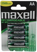 Maxell Rechargeable Ni-Mh AA(LR06) 4 blister