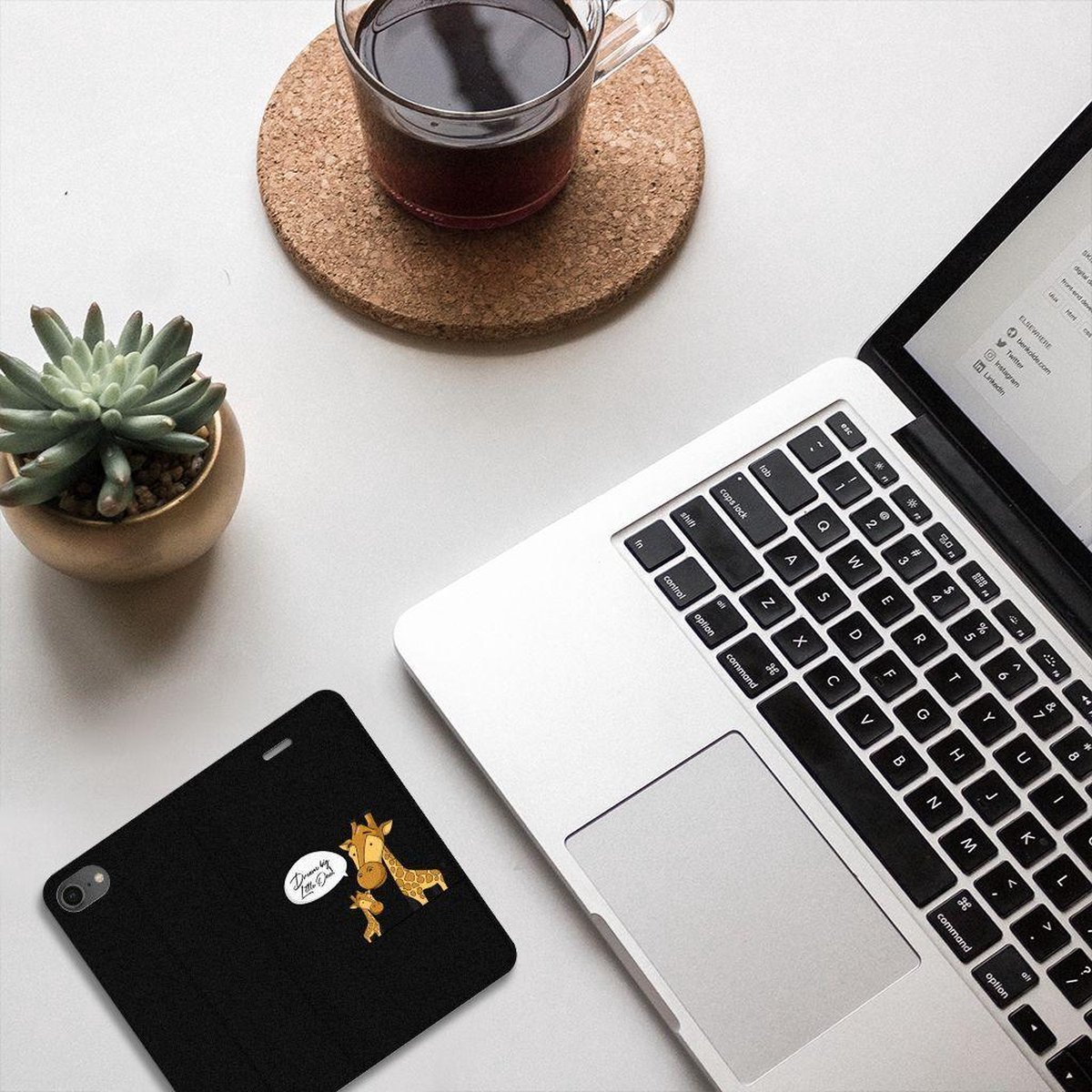 iPhone 7 | 8 | SE (2020) | SE (2022) Magnet Case Giraffe — cadeau in Cadeau-ideeën - foto 8