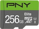 Micro SD geheugenkaart met adapter PNY Elite C10