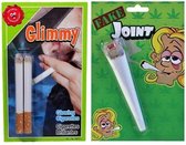 Fop pakket nep sigaret/joint