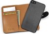 Celly - Celly Ambo 2-in-1 Wallet Case - iPhone 6 / 6S - zwart