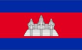 Vlag Cambodja 90 x 150 cm