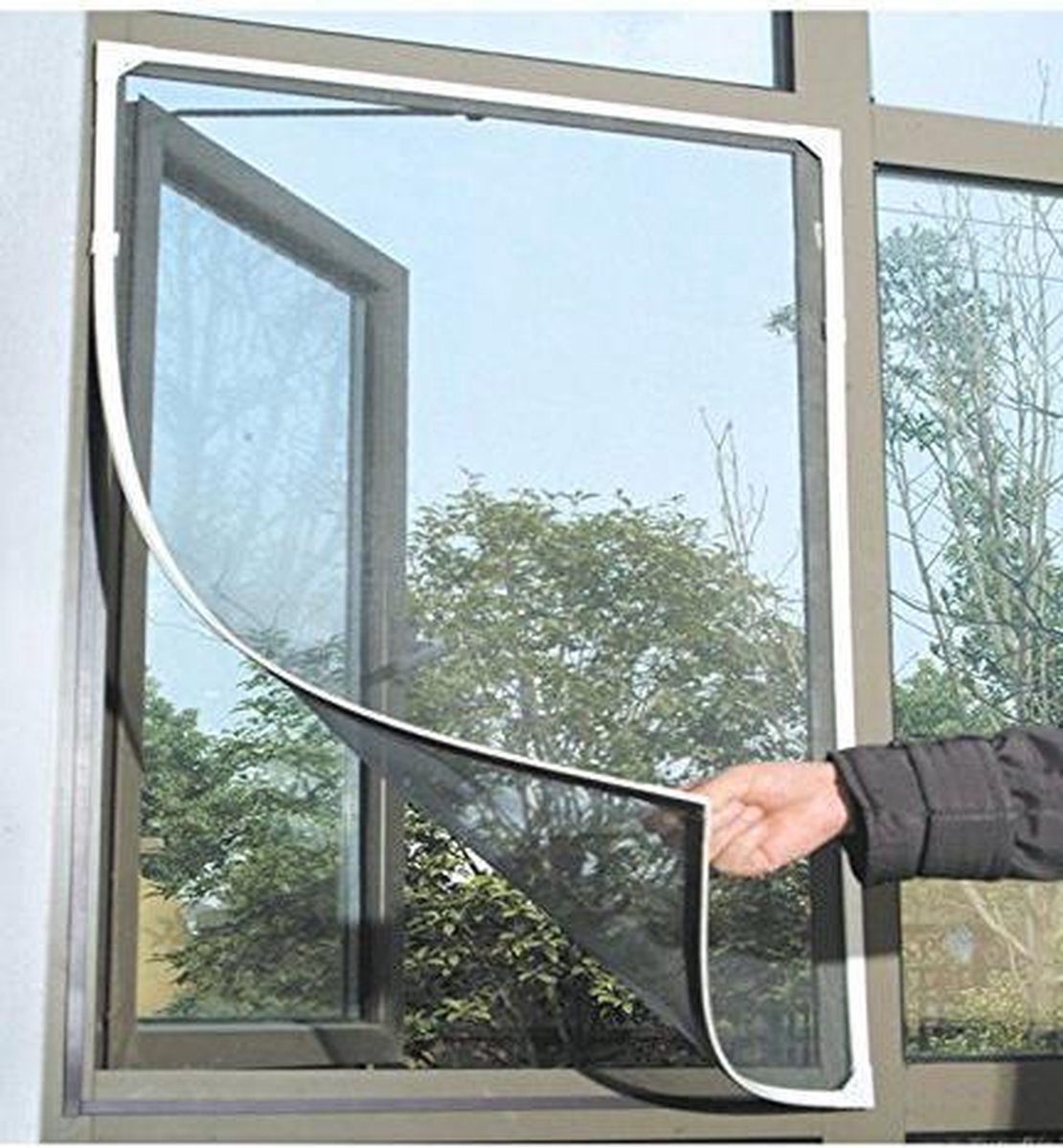 Schat Onenigheid Accountant Insectenhor voor raam & deur – Vliegenhor / Muggenhor voor Ramen en Deuren  180 x 150cm | bol.com
