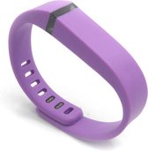 TPU armband voor Fitbit Flex - Paars- Maat L