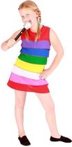 K3 Regenboog jurkje - Kostuum - Maat 116