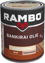 Rambo Bankirai Olie - Transparant - Kleurloos - 0,75 liter
