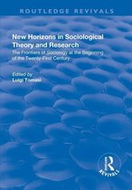 Routledge Revivals - New Horizons in Sociological Theory and Research