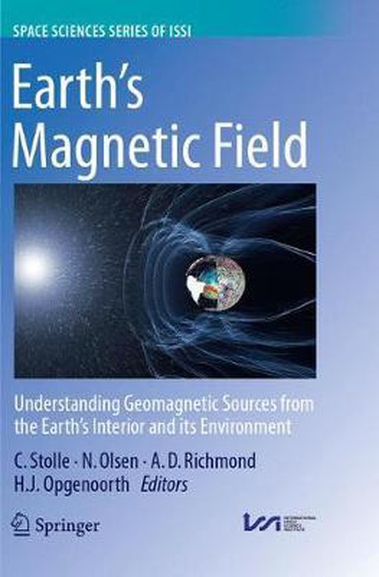 Space Sciences Series of ISSI60- Earth's Magnetic Field - cover