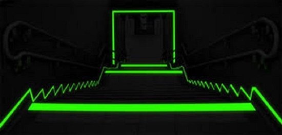 Lichtgevende Tape - Plakband - Glow In The Dark - Safety - Veiligheid - 10 Meter - Hestias®