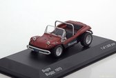 Bugre Buggy 1970 Donkerrood Metallic 1-43 Whitebox Limited 1000 Pieces