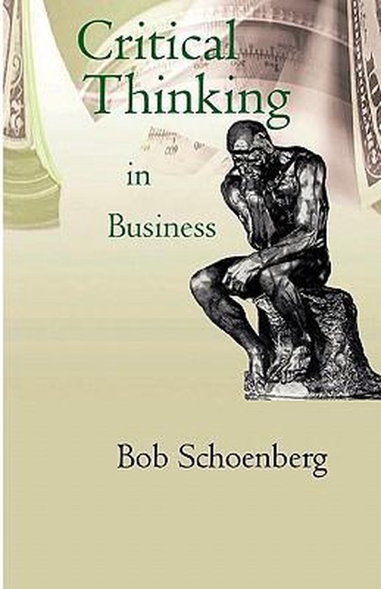 Critical Thinking in Business - cover