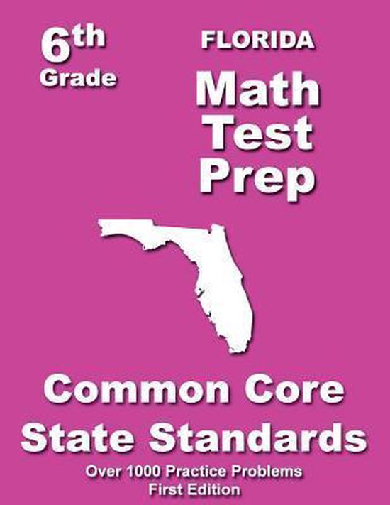 Florida 6th Grade Math Test Prep - cover