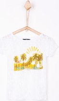 Tiffosi-meisjes-t-shirt-Luxembourg-kleur: wit-maat 128