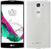 LG K7 Silicone Case dark hoesje Wit