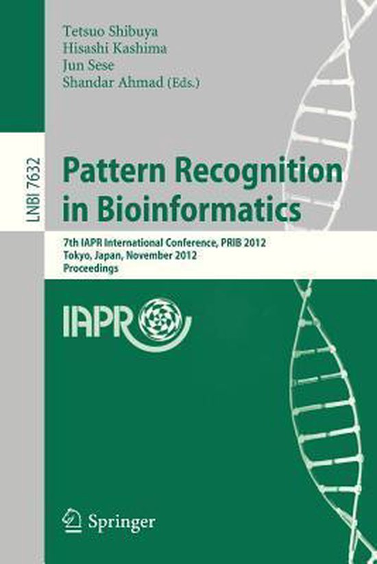 Pattern Recognition in Bioinformatics - cover