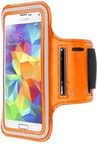 Samsung Galaxy S4 sports armband case Oranje Orange