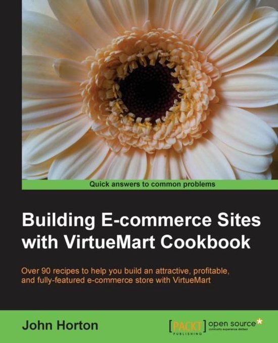 Building ECommerce Sites with VirtueMart Cookbook - cover