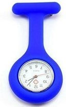 Verpleegster horloge jelly donker blauw