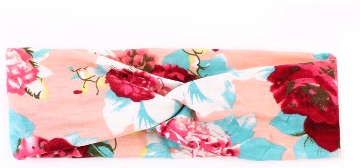 Haarband Roze Bloemen | Katoen | Flower Bandana | Fashion Favorite
