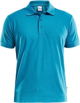 Craft Polo Shirt Pique Classic Men Blauw maat L