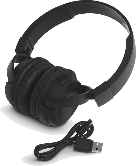 JBL T460BT Zwart - Draadloze on-ear koptelefoon - JBL