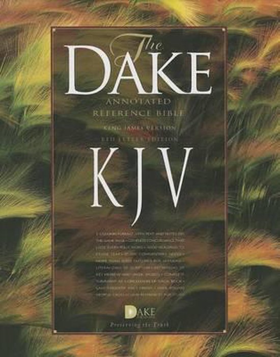 Dake Annotated Reference Bible Dake Annotated Reference Bible