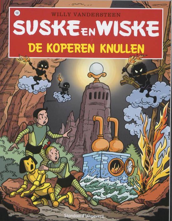 Cover van het boek 'Suske en Wiske / 182 De koperen knullen' van w. Vandersteen