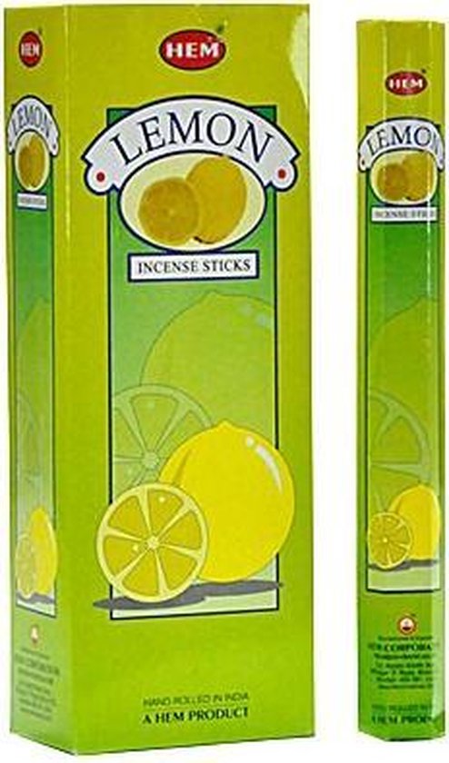 HEM Wierook - Lemon - 1 los pakje à 20 stokjes