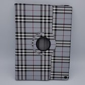 Voor iPad Pro 10.5 inch case / hoes – Burberry Style – grijs