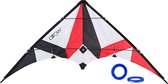 Airow Stuntvlieger - Tornado 115 - Rood/Wit/Zwart