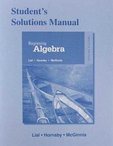Student's Solutions Manual for Beginning Algebra