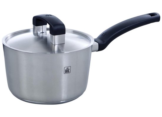 BK Conical Deluxe pannenset 4-delig * Zilver * de Bijenkorf