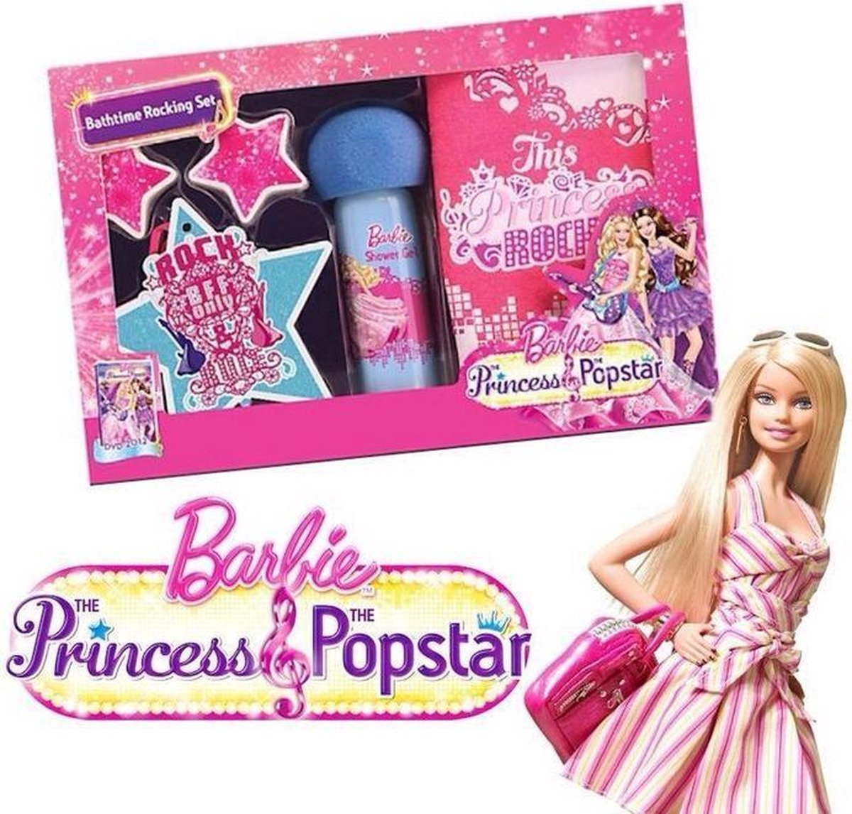 Goedkoopste Barbie The Princess & The Popstar - Bathtime Rocking Set voor meisjes geschenkset