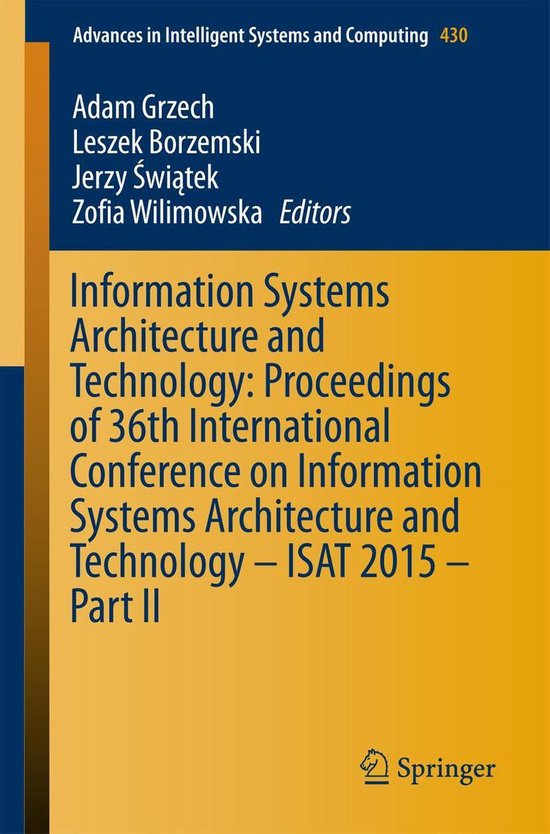 Springer Nature Proceedings excluding Computer Science 2 - I ... - cover