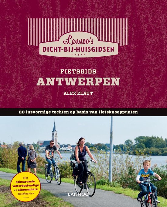 Cover van het boek 'Antwerpen DBH-fietsgids'