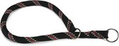 Beeztees - Halsband Hond - Rond - Nylon - Zwart - 55 cm x 13 mm