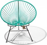 Condesa stoel turquoise - Originele Silla Acapulco draadstoel